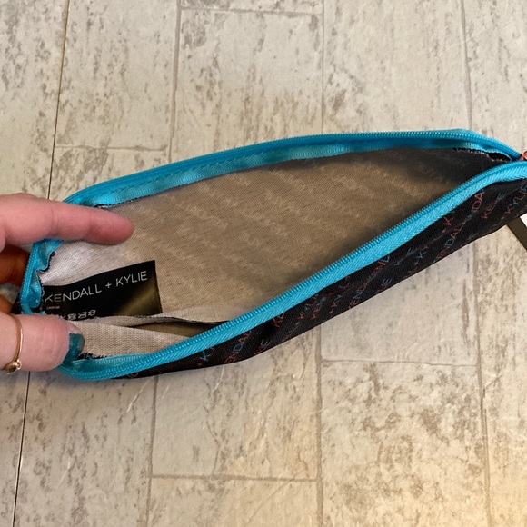 Kendall + Kylie Mini Backpack & Multi-Use Makeup Travel Zip Pouch Bag Set - Picture 4 of 13